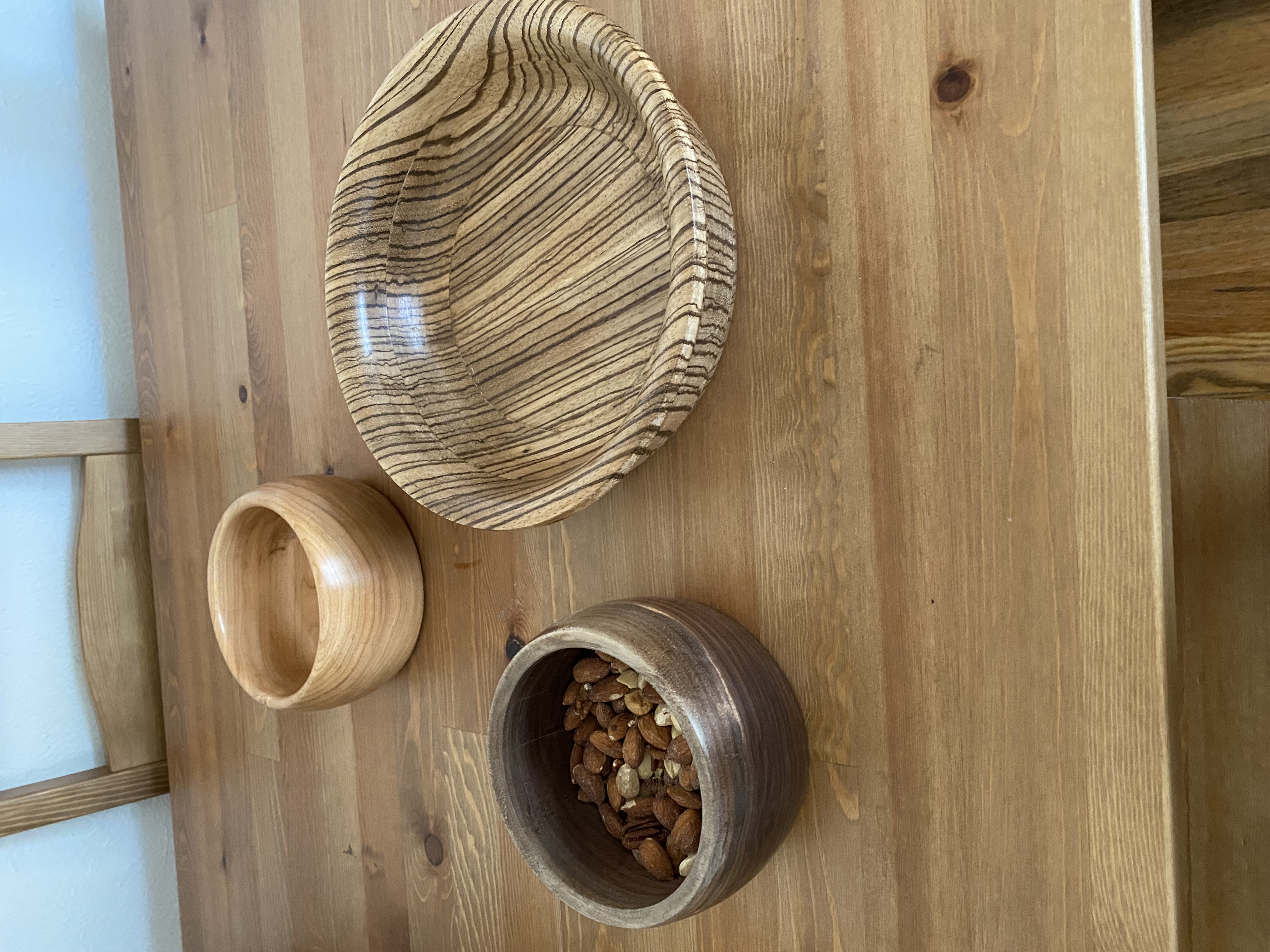 Small Walnut Bowl — Black walnut