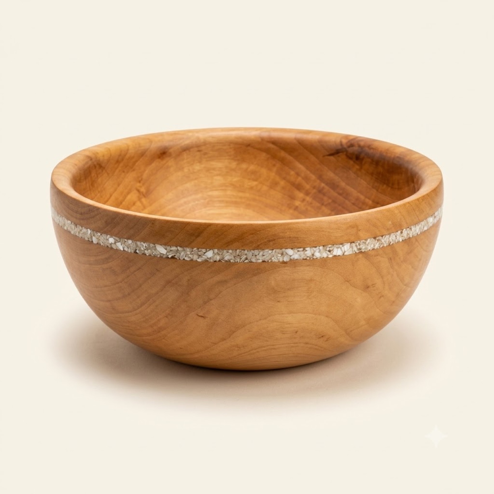 Pear Bowl with Seashell Inlay — Pear