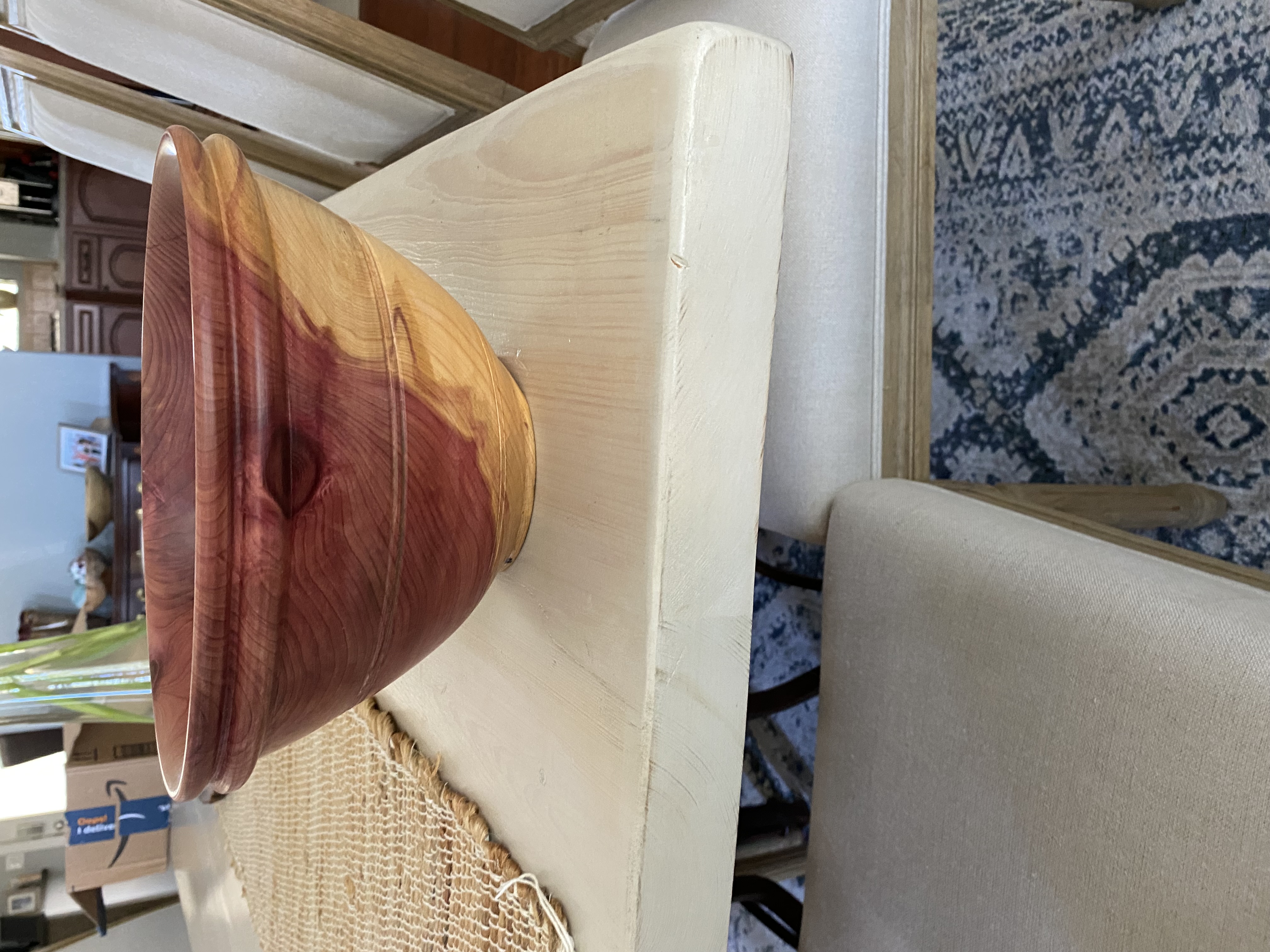 Ribbed Cedar Bowl — Cedar