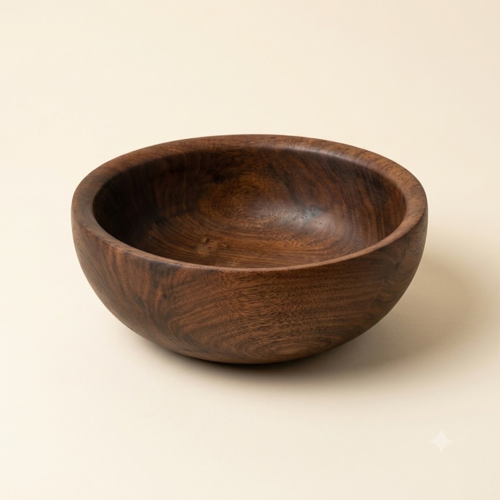Ten-Inch Walnut Salad Bowl — Walnut